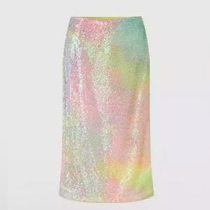Stine Goya Arwen Skirt In Fireworks NWOT